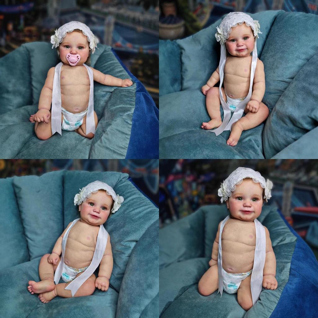 Силиконовая кукла-младенец Мэдди Реалистичная игрушка Reborn Для коллекционеров и в подарок