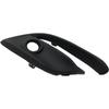 1 Pair Black ABS Fog Light Frame Compatible with BAJC50C21A/BAJC50C11A