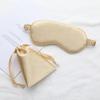 Eye Shade Convenient No Eye Pressure Compact Eye Patch Sleep Silky Eye Cover Eyeshade Cover Travel Accessory