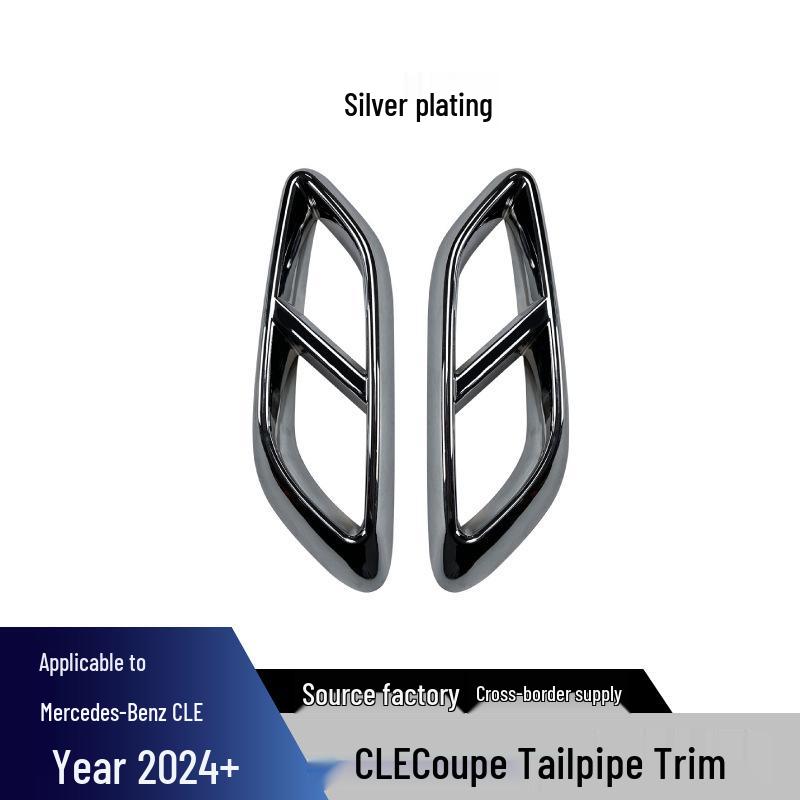 Mercedes-Benz C-Class Front Lip, Grille, Side Skirts, Rear Diffuser, Tailpipe Trim, Tail Wing Modifications