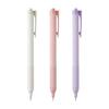 Шариковая ручка Tombow MONO graph Lite на масляной основе, 0,38 мм, Черные чернила, Дымчатый цвет корпуса, Ассорти из 3 штук