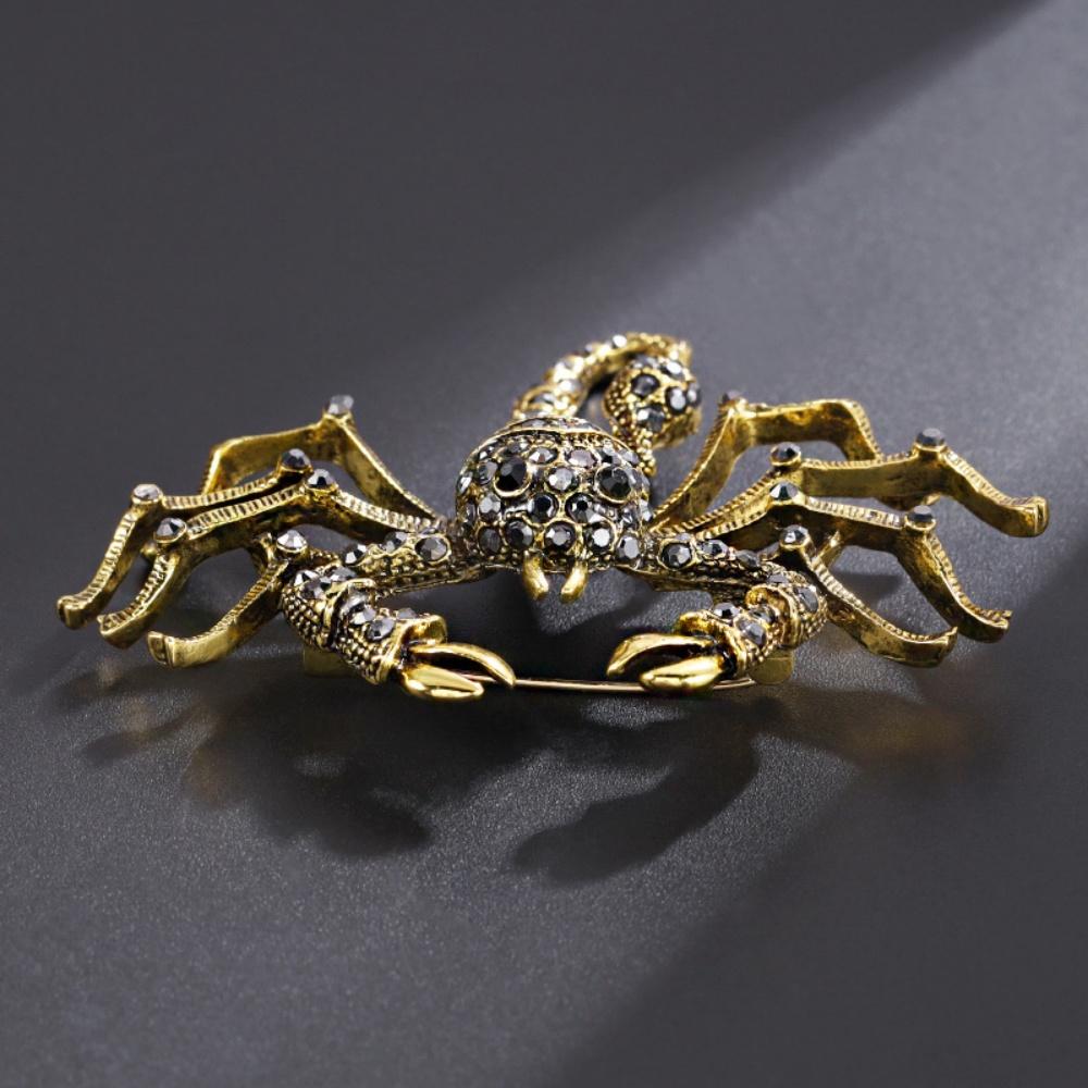 Exaggerated Scorpion Brooch Personalized Fashion Men's Suit Jacket Coat Chest Flower Collar Needle for Wholesale