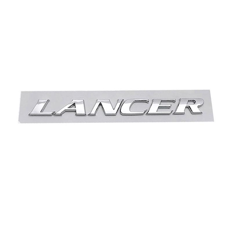 Наклейки на задний бокс с надписью LANCER для автомобиля Mitsubishi LANCER EX, наклейки на багажник, декоративные эмблемы, аксессуары