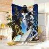 Mecha Anime BBreakS BBladeS Throw Lightweight g Flannel Blanket Soft Skinfriendly for Summer Cooling