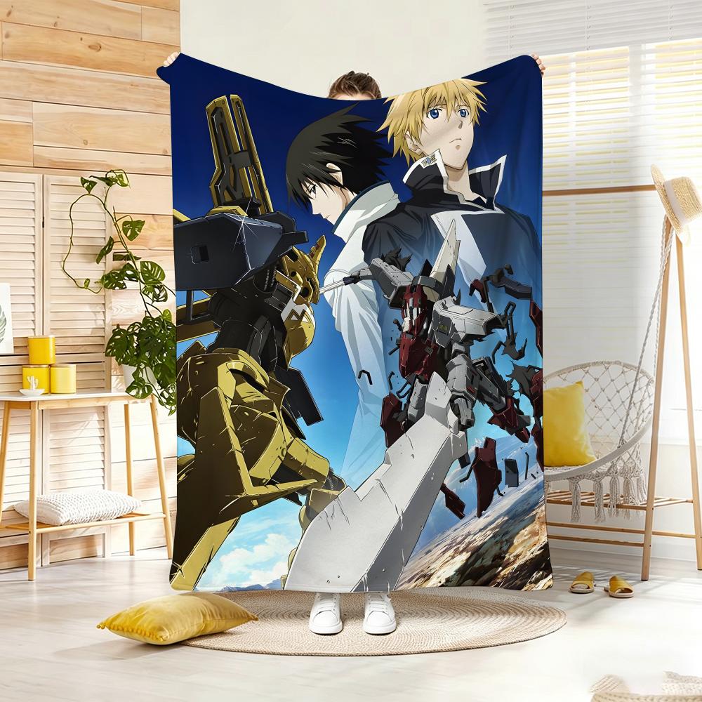 Mecha Anime BBreakS BBladeS Throw Lightweight g Flannel Blanket Soft Skinfriendly for Summer Cooling