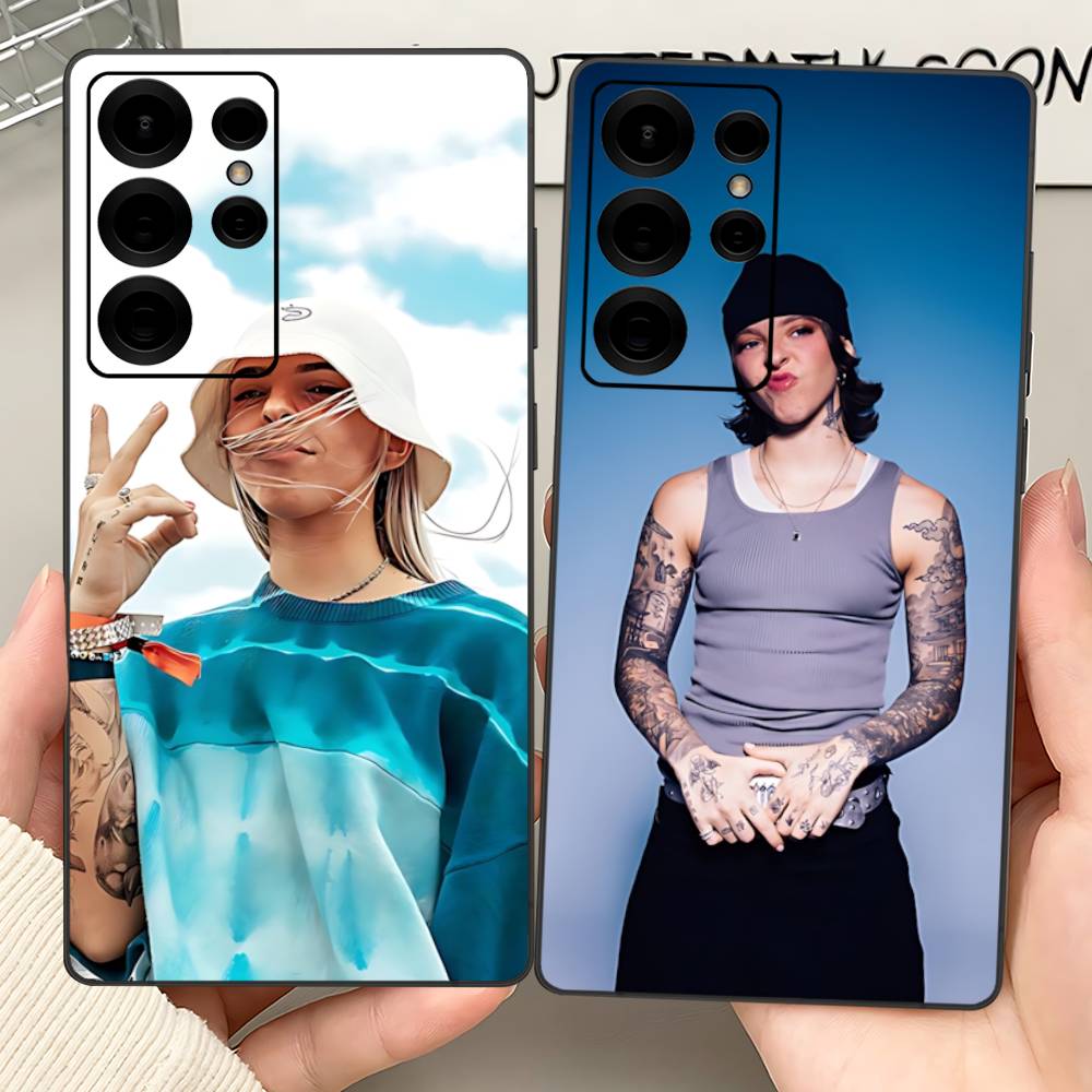 Классический чехол для телефона Y-Young M-Miko Music Singer для Samsung S 24 Fe 25 Ultra Plus 20 Lite 21 30 22 23 24 22 Ultra 5G Fundas