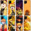 Чехол Anime Demon Slayer Zenitsu для Samsung Galaxy A12 A02S A22 A32 A52 A72 A71 A51 A41 A31 A21 A11 A50 A70 A10 A20S, черный чехол