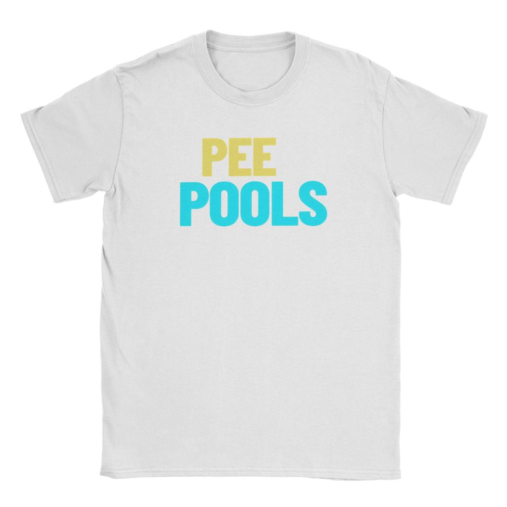 Unisexs Funny I Pee In Pools T Shirts Cotton Clothes Funny Short Sleeve Crewneck Tee Shirt New Arrival TShirt