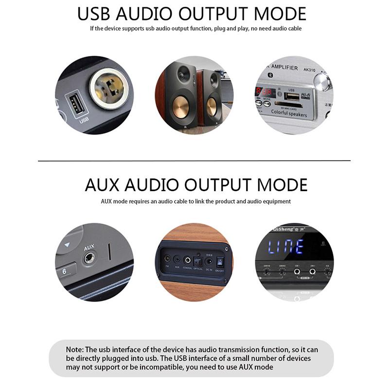 Bluetooth 5.1 автомобильный комплект беспроводной музыки 3,5 мм Aux USB питание аудио приемник адаптер авто Bluetooth стерео для автомобильного радио Mp3 ПК