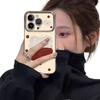 Little Bear Wave Point Plated Phone Case for Apple 17/16 Promax/15/1