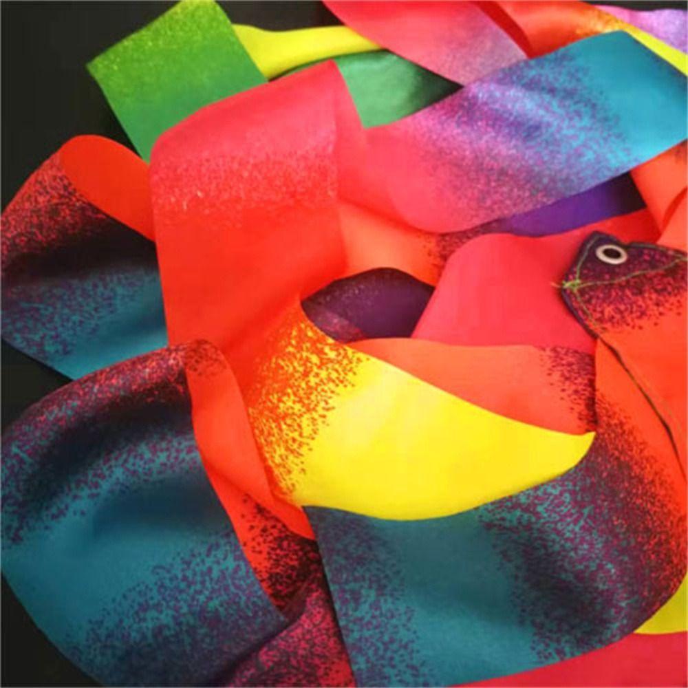 Палочка для вращения Гимнастические ленты Лента для ритмической гимнастики Балетный стример Дети