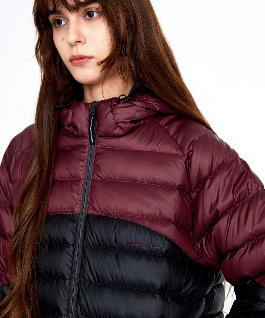 LMC Contrast Light Weight Down Jacket Gray