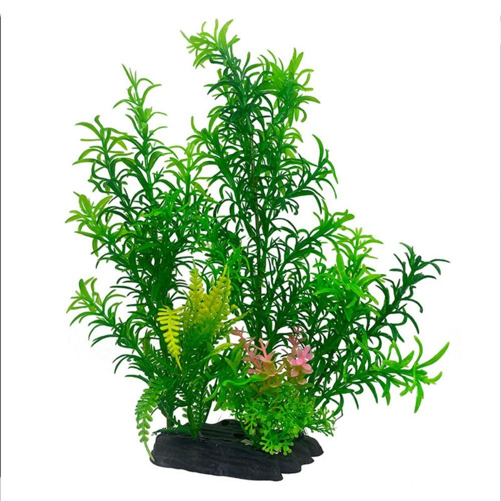 Plastic Aquatic Plants Lifelike Artificial Water Grass Underwater Plants Home Decorations