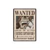 Коврик для мыши с плакатом 'Wanted' из One Piece для детей