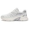 Li Ning Shiguang Durable Breathable Low-Top Running Shoes Women Sneakers White Gray ARXT006-3