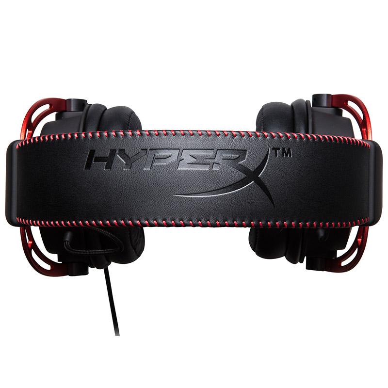 HYPERX Cloud Alpha - Gaming Headset, Dual Chamber Drivers, Legendary Comfort, Aluminum Frame, Detachable Microphone – Red
