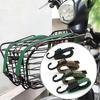 1pc New Elastics Rubber Luggage Rope Cord Hooks Bikes Rope Tie Bicycle Luggage Roof Rack Strap Fixed Band Hook Car