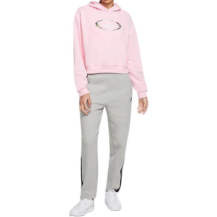 Nike Спортивная толстовка с капюшоном Женские топы Розовый CV1871-654