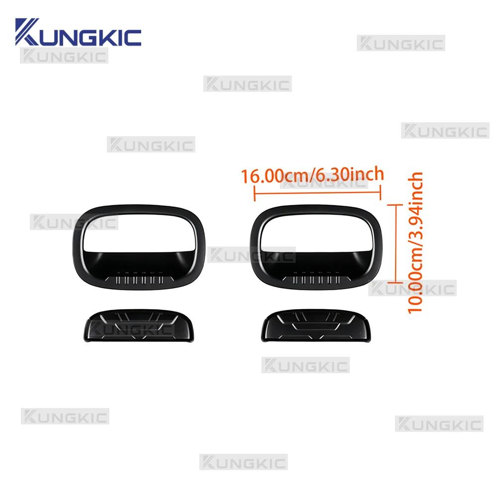 Car Outer Door Trim Rear Trunk Cover For Suzuki Jimny 2/4-Doors Nomade 2018-2025 Auto Handle Frame Matte Black Accessories
