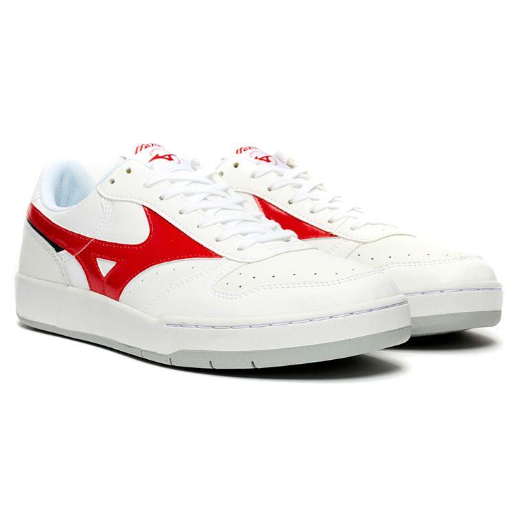 Mizuno Кроссовки City Wind с низким верхом Кроссовки унисекс Белый Красный D1GA191762