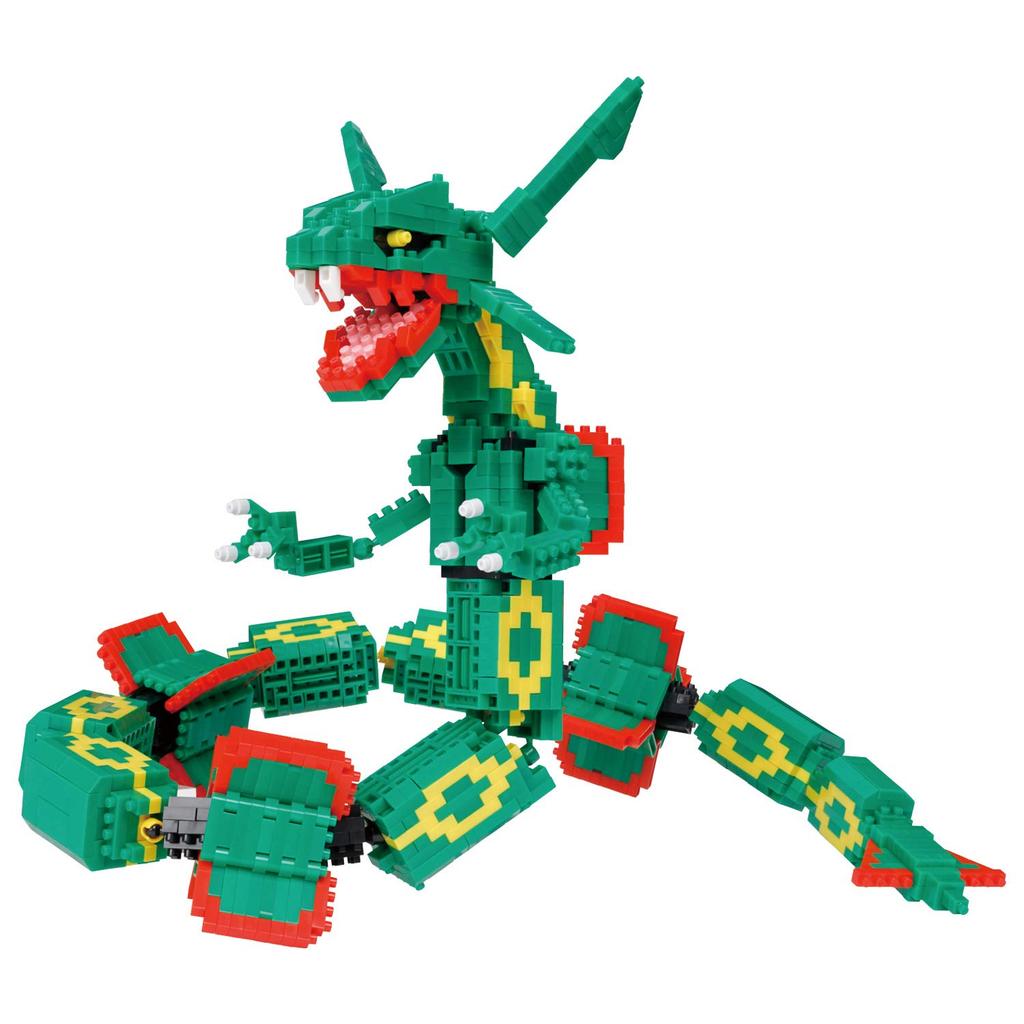 Kawada Nanoblock Pokemon Rayquaza Extreme DX NBPM_074