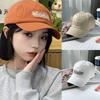 Letter Embroidery Baseball Cap For Couples Outdoor Sunscreen Casual All-Matching Sun Hat