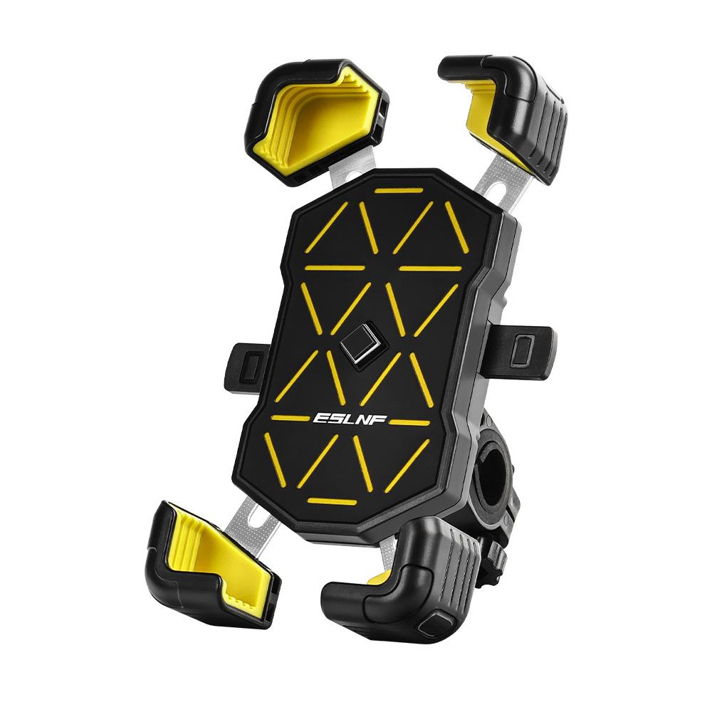 Держатель для телефона на велосипед с обзором 360°, универсальный держатель для телефона на велосипеде, подставка для мобильного телефона 4,5–7,2 дюйма, противоударный кронштейн для мотоцикла