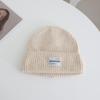 Письмо с надписью Вязаная шапка для женской осенне-зимней новой коллекции Теплая утолщенная шапка от холода, которая хорошо смотрится на лице Маленькая защита ушей
