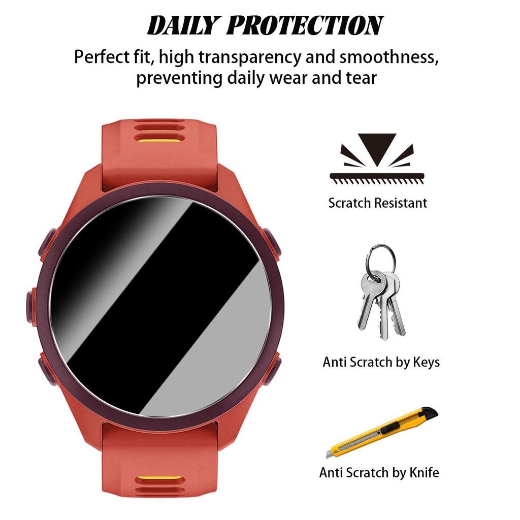 Защитные стекла для экрана часов Garmin Forerunner 70 Forerunner 170, закаленное стекло, твердость 9H, взрывозащищенные, противоударные, антицарапающие пленки