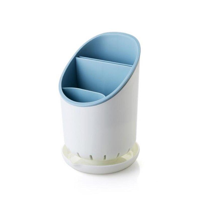 Кронштейн для хранения посуды, пластиковый контейнер для дренажных труб, полка для сушки, подставка, ножи, ложка, вилка, контейнер, кухонный инструмент