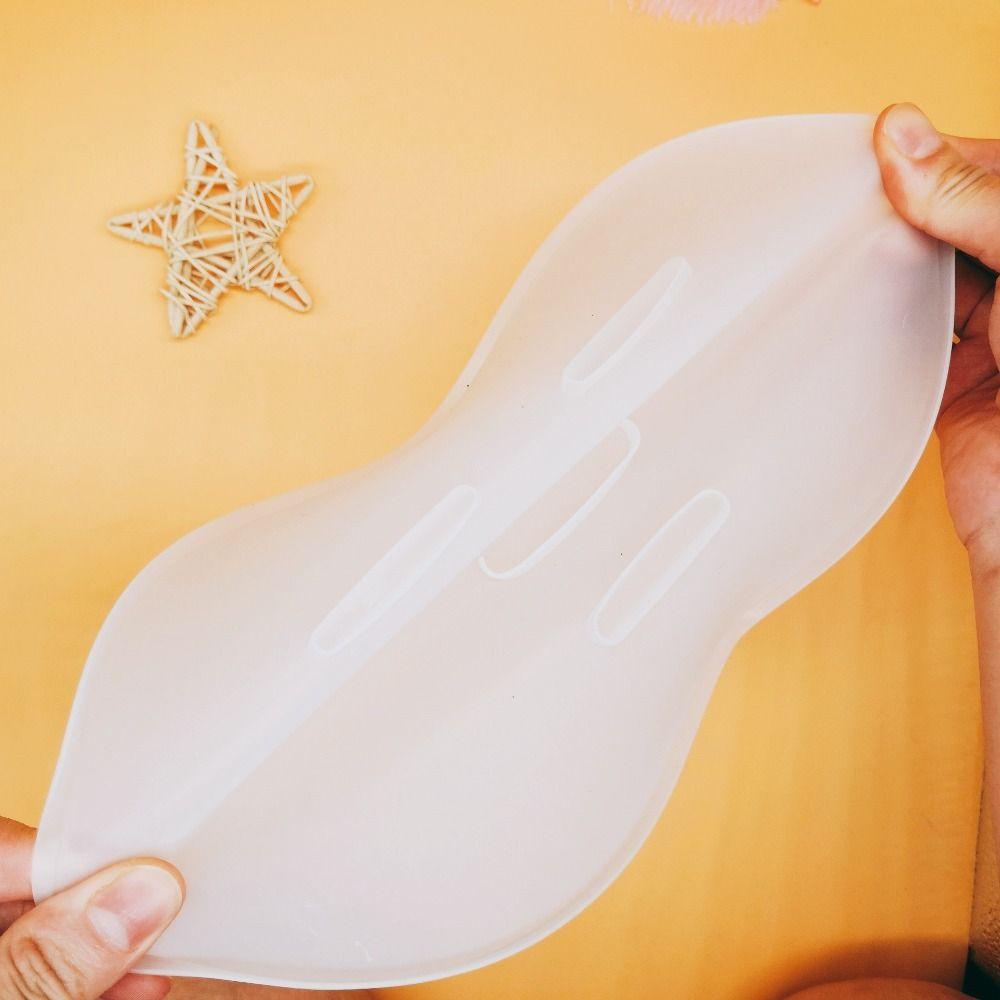 Силиконовый прозрачный поднос для маски, многоразовая пластина для маски для лица, новая форма для маски для лица