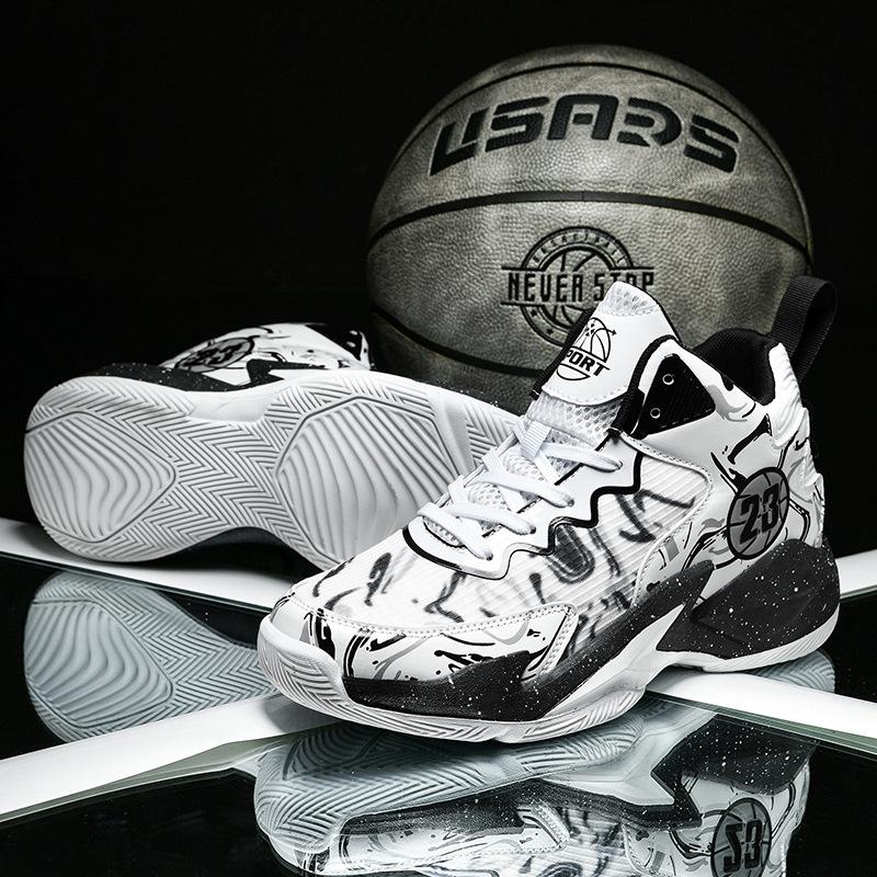 Баскетбольная обувь мужская молодежная баскетбольная площадка беговая пара спортивная обувь мужская баскетбольная