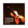 Universal Violin Fiddle String Strings Full Set (E A D G) Steel Core Nickel Silver Wound with Nickel Plated Ball End