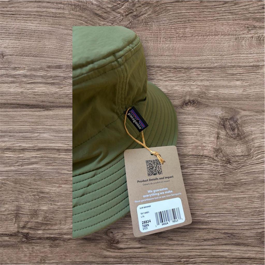 Б/у Шляпа Patagonia Surf Brimmer L/XL P25 Хаки TGRN