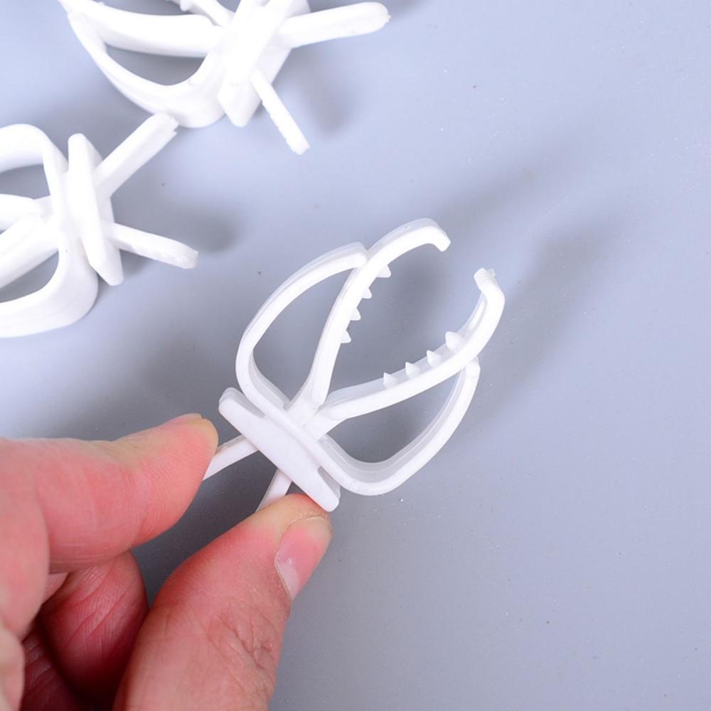 Plastic Fruit Pet Cage Accessories Bird Food Holders Parrot Feeder Feeding Clamp Cuttlebone Clip