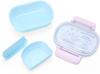 Sanrio Bento Dishwasher and Microwave Made in Sanrio Cinnamoroll Cinnamon Set Box, 1-Tier, Safe, Japan, 360ml, Antibacterial, (Bento Box, Balan)