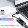 Type C 3 0 USB Ethernet Adapter RJ45 Wired Network Card Hub for Phone Tablet 1000Mbps