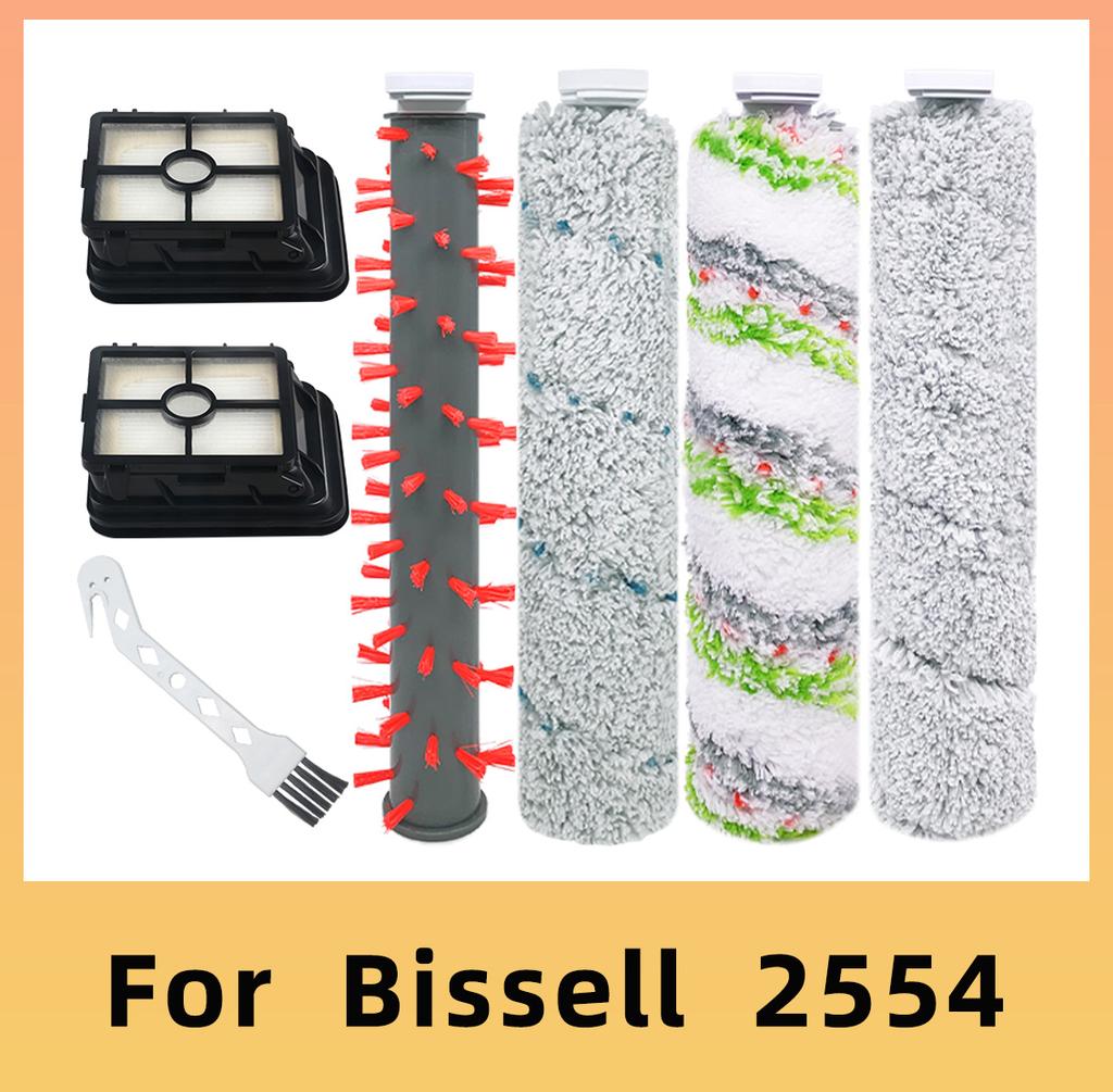 Замена фильтра Hepa для щетки-валика для пылесоса Bissell CrossWave Cordless Max 2554 2554A 25542 25548 2590 2593 25
