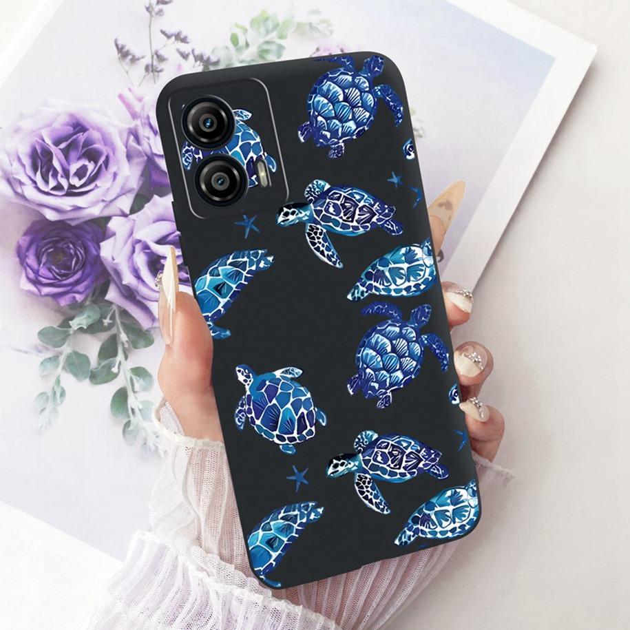 For Motorola Moto G53 5G Case XT2335-2 New Stylish Butterfly Flower Fundas Soft Silicone Phone Cover For Moto G13 G23 G73 Bumper