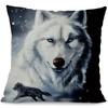 Decor Square Wolf Printed Home Sofa Decorative Throw Cushion Cover Office Chair Waist Pillowcase