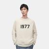 Fear of God Essentials Essentials Коллекция 1977 SS22 Свитшот с круглым вырезом и длинным рукавом из флиса Мужской свитшот Пшеничный FOG-SS22-179
