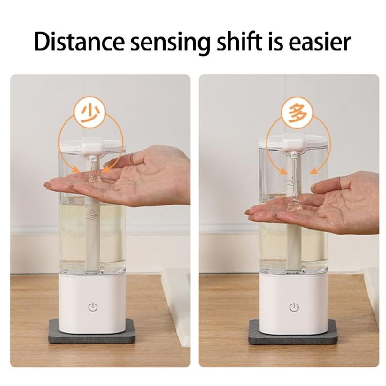 Практичный автоматический дозатор жидкого мыла с интеллектуальным сенсором, портативный аксессуар для семьи и рабочего места