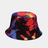 Bucket Hat Women Graffiti Fishing Fisherman Hat Summer Outdoor Hip Hop Cap Couples Gifts Sunshade Flat Top Double Sided