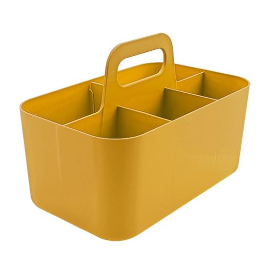 Yousheng Stackable Desk Organizer Storage Box with Handle Large Capacity Multiple Compartments Pencil Holder Caddy Organizer