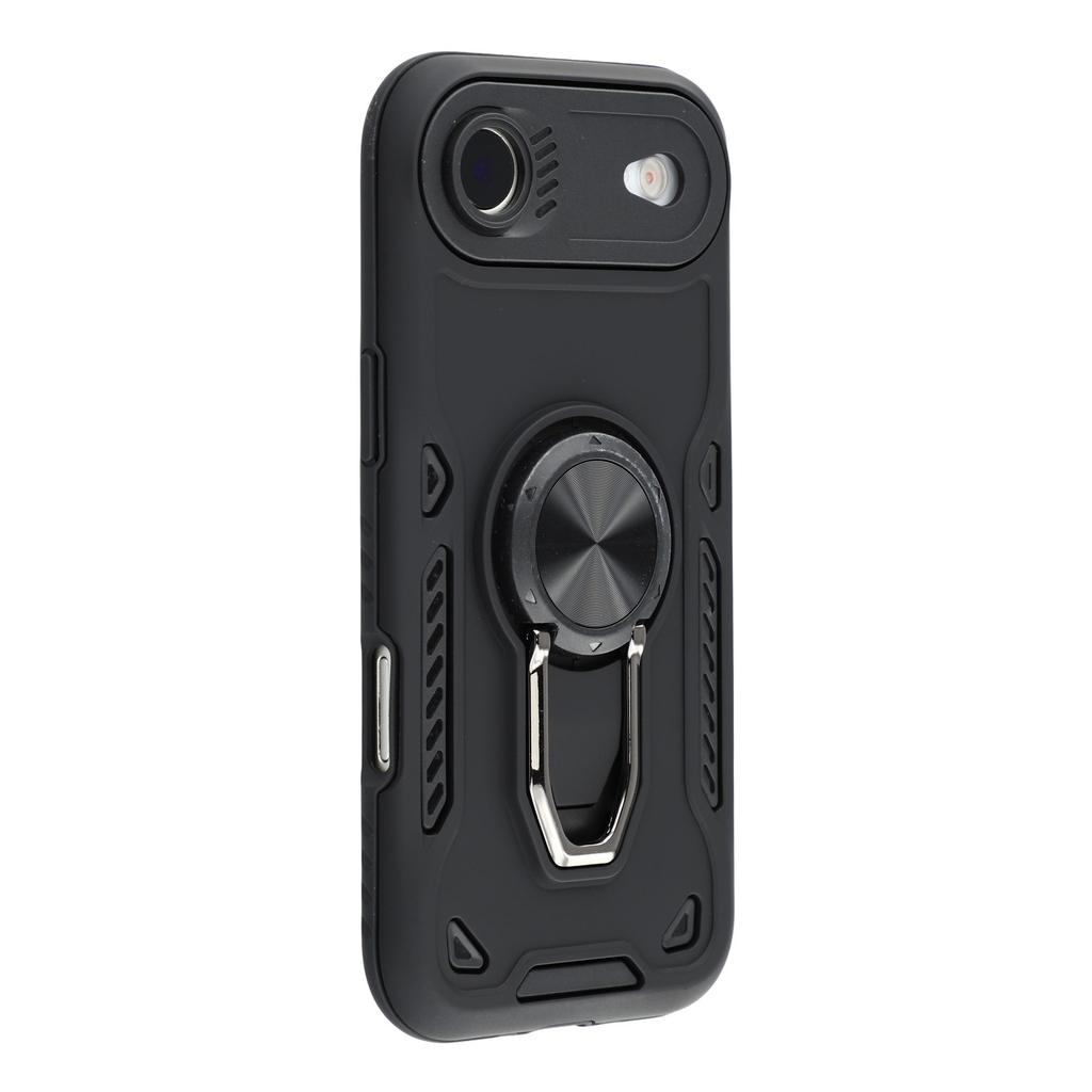 For iPhone 17 Air Case with Kickstand Shockproof TPU+PC Phone Back Cover