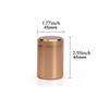 1PC Travel Canister Portable Airtight Smell Proof Storage Candy Bottle Herb Stash Jar Sealed Container Tea Box Mini Metal Cans