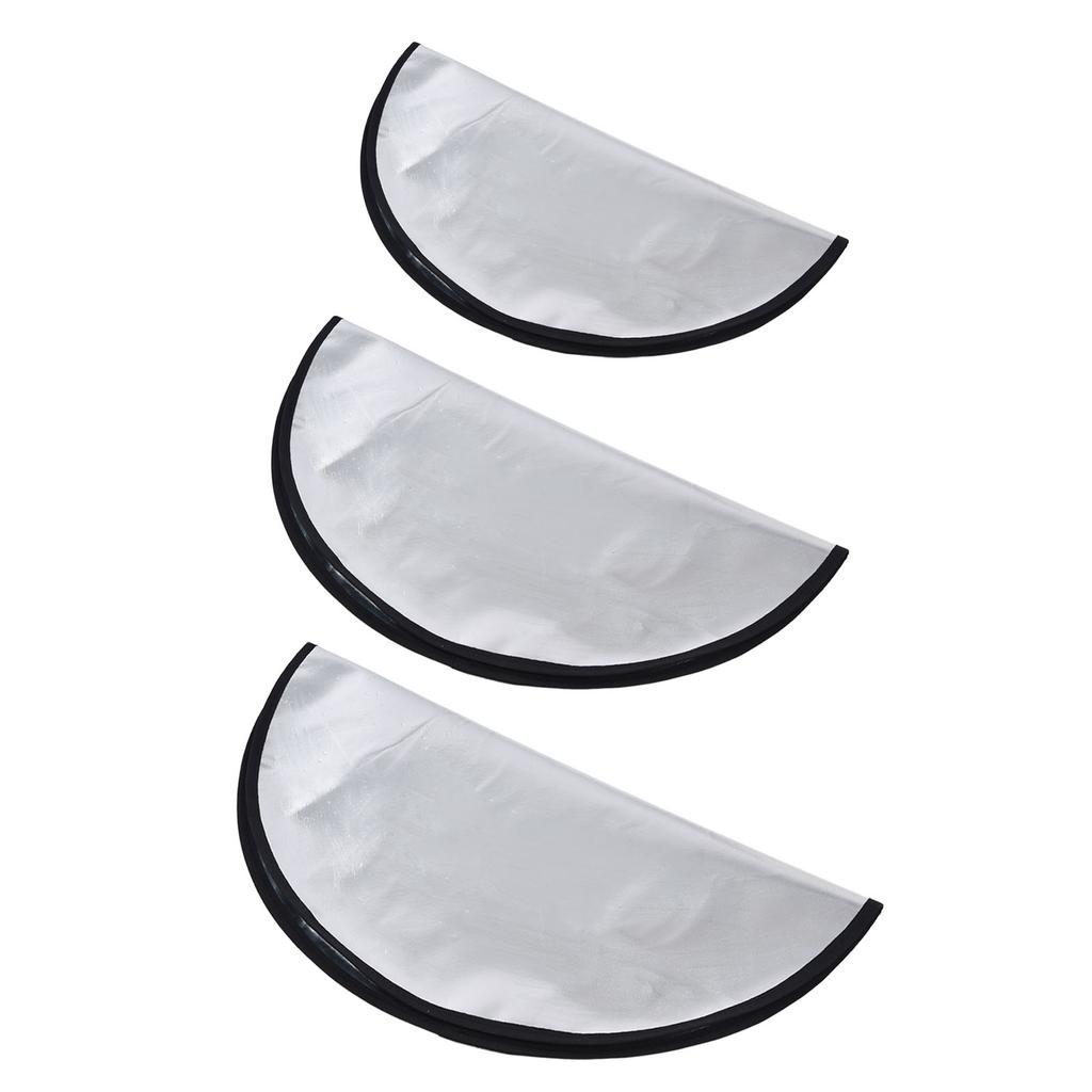 Термостойкий коврик для костра, защитный коврик для гриля и патио, двусторонний круглый коврик для газона для кемпинга на открытом воздухе