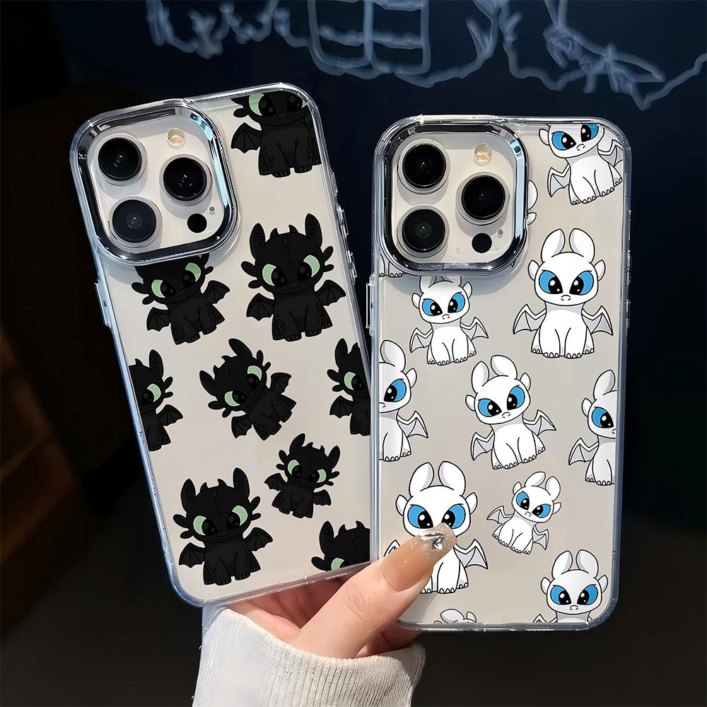 Милый Дракон Беззубик Гнев Новый Чехол для Телефона Для iPhone 17 16e 16 15 14 13 12 11mini Pro Max X XR XSMAX 8 7 Air Plus Чехол пара
