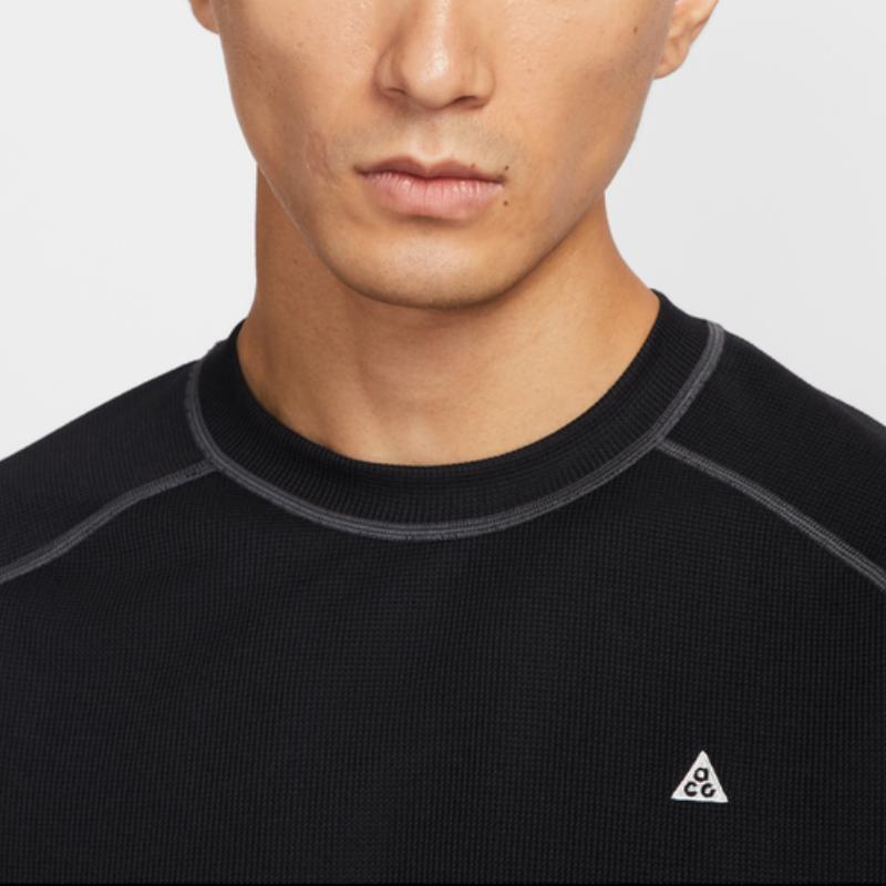 Nike Серия ACG DFADV Chinati LS BSLY Логотип Спортивная футболка с круглым вырезом и длинным рукавом Мужские топы HV0586-010