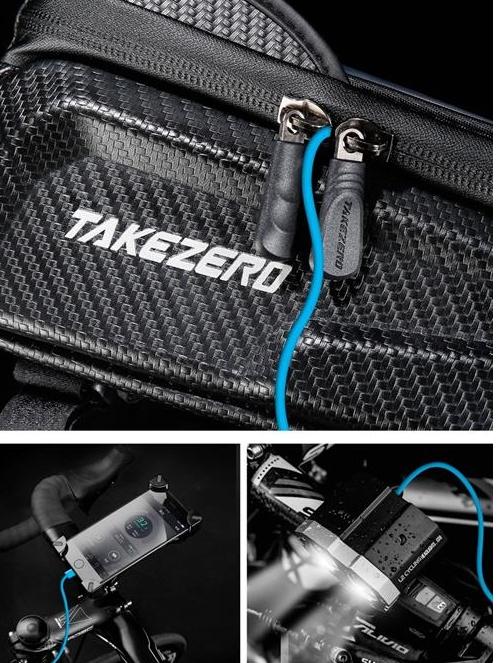 Bicycle bag large bag holder case phone case touchscreen cover 2L